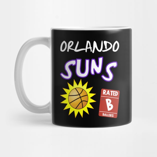 Orlando Suns Basketball Squad Warmup Jersey (RETRO) (Rated B Edition) by WavyDopeness